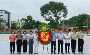 Trung tâm Khảo nghiệm, Kiểm nghiệm và Kiểm định Chăn nuôi Trung ương I tổ chức dâng hương tưởng niệm các anh hùng liệt sĩ và các hoạt động chi ân nhân kỷ niệm 78 năm Ngày Thương binh – Liệt sĩ